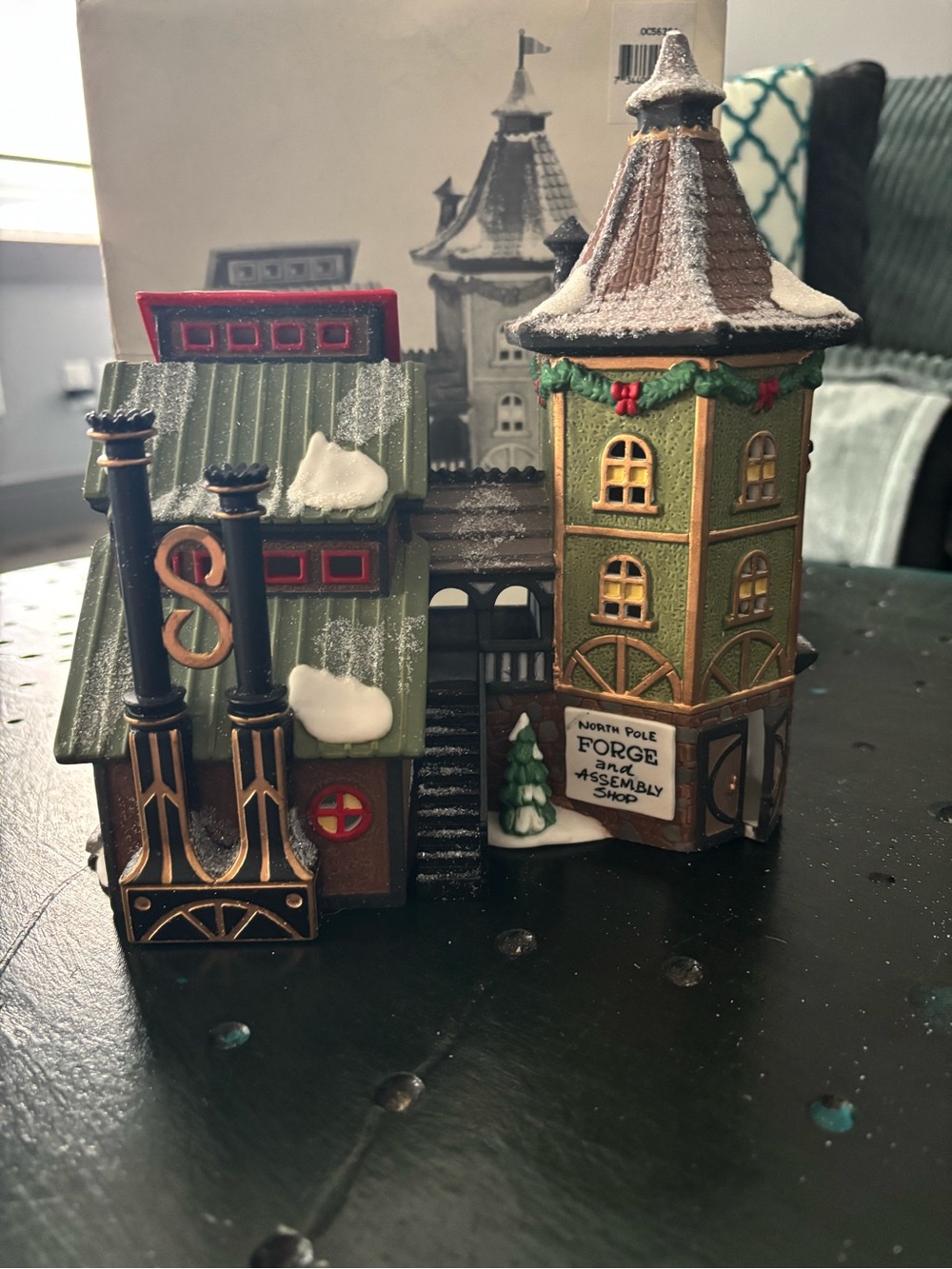 Department 56 North Pole Series - ‘Elgin Forge & Assembly Shop